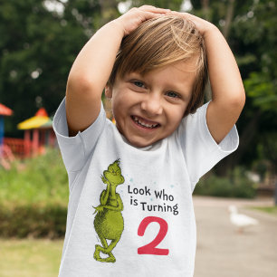 Camiseta Floco de Neve Grinch de Aniversário