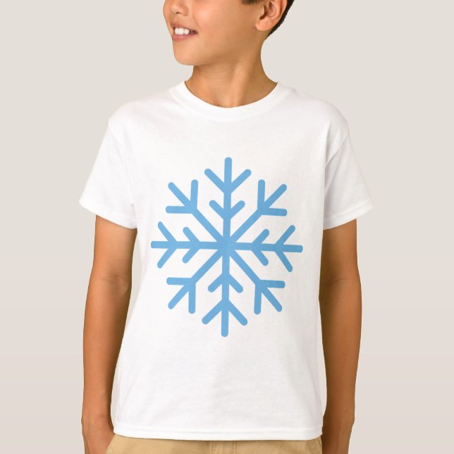 Camiseta Floco de neve Legal Emoji (Frente)