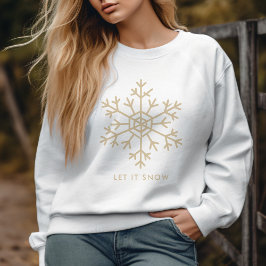 Camiseta Floco de neve Natal