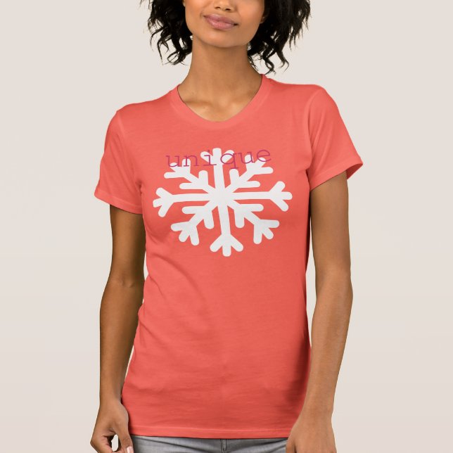 Camiseta Floco de neve original (Frente)