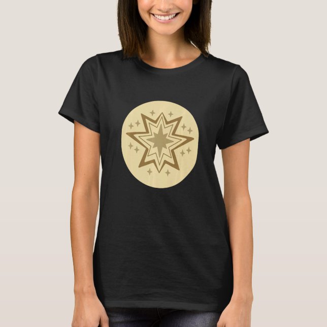 Camiseta Flocos de neve de inverno 1 (Frente)