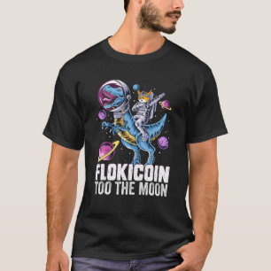 Camiseta Floki Inu Coin Astronaut Hodl Floki Inu Para A Moo