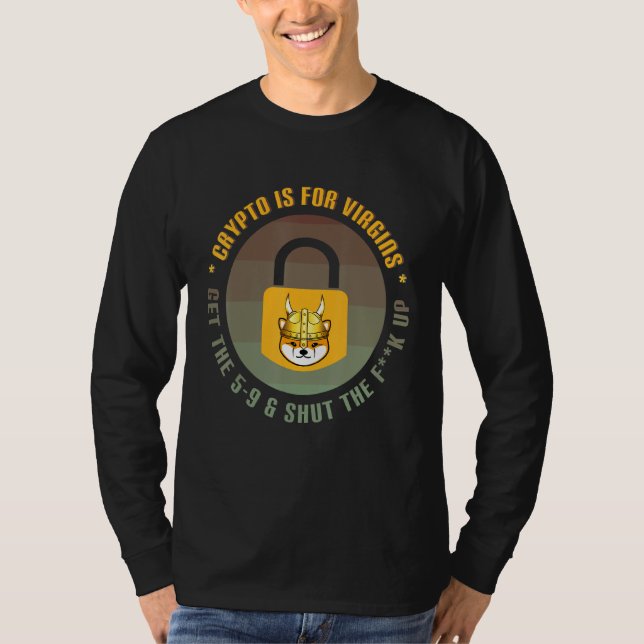 Camiseta Floki Inu Meme Cryptocurrency Funny Crypto É Para (Frente)