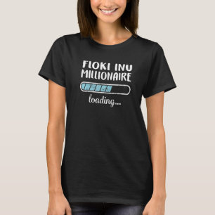Camiseta Floki Inu Millionaire Carregando Humor Familiar Am