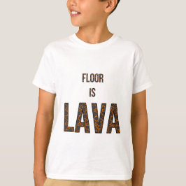 Camiseta Floor é Lava - Jogo Favorito