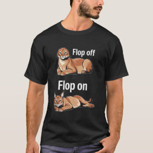 Camiseta Flop Off Flop Off Caracal Gato Big Floppa