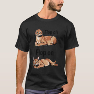 Camiseta Flop Off Flop Off Caracal Gato Big Floppa