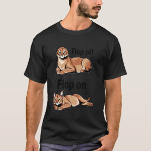 Camiseta Flop Off Flop Off Caracal Gato Big Floppa