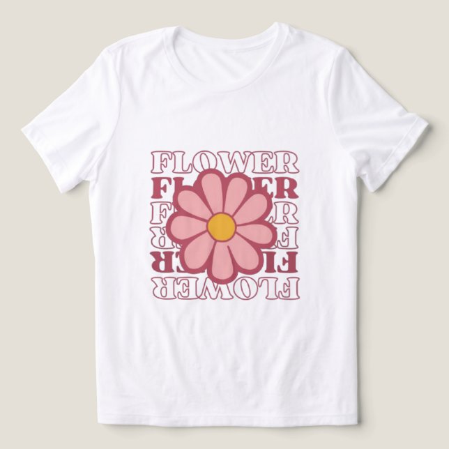 Camiseta Flor (Design frontal)