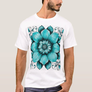 Camiseta flor