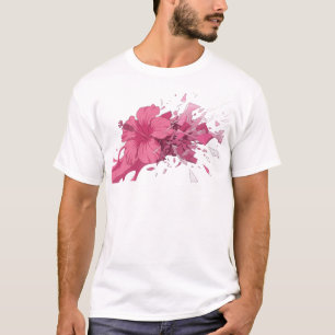 Camiseta Flor ABSTRACTA 13 Design Visual