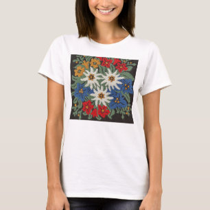 Camiseta Flor alpino suíço Edelweiss