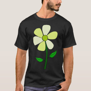 Camiseta Flor amarela