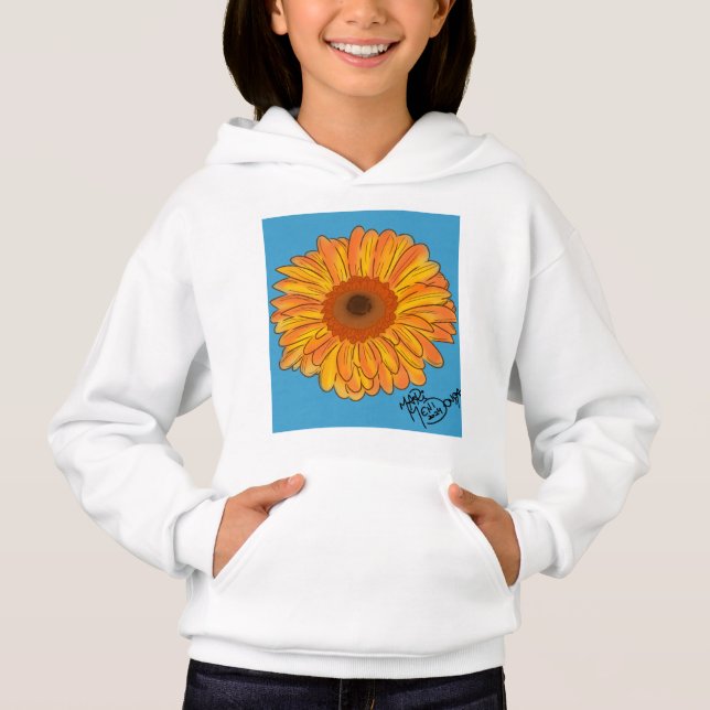 Camiseta flor amarela (Frente)