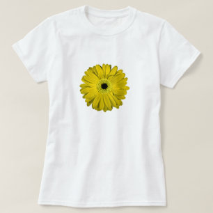 Camiseta Flor Amarelo