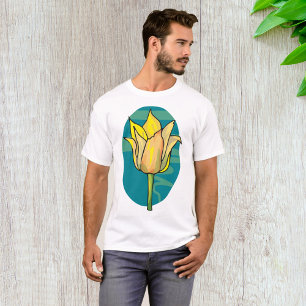 Camiseta Flor Amarelo