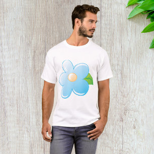Camiseta Flor Azul