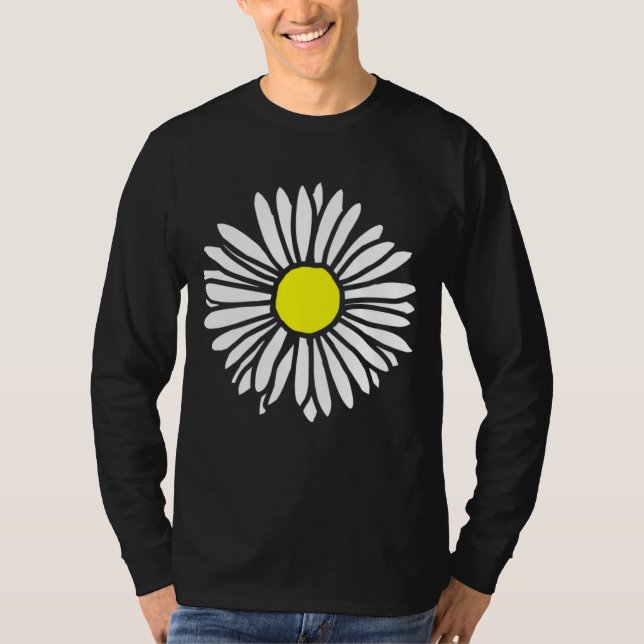 Camiseta Flor Bloom Daisy (Frente)