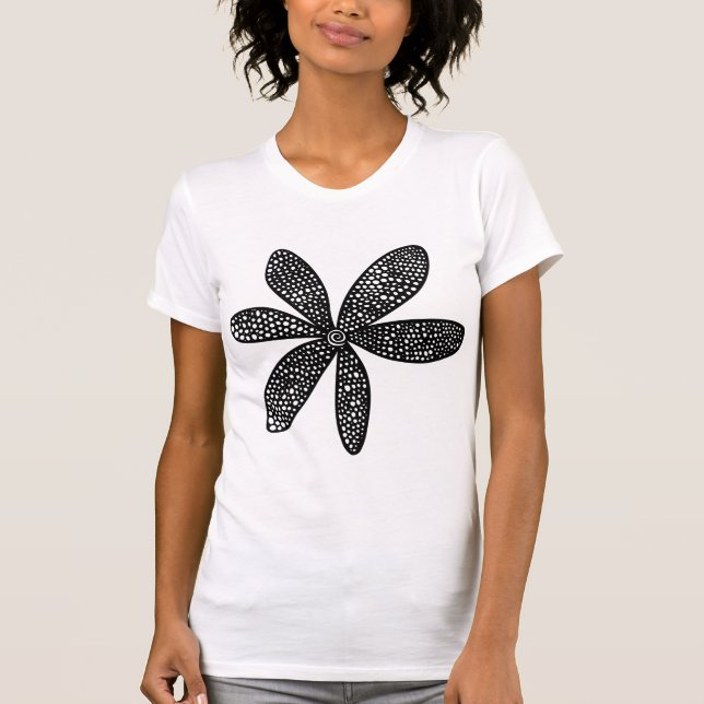 Camiseta Flor bonito (Frente)