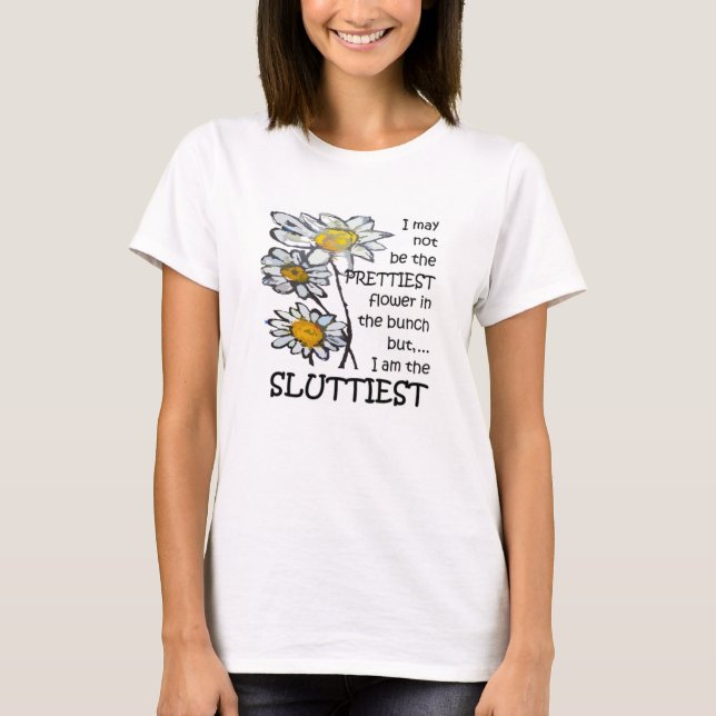 Camiseta Flor bonito (Frente)