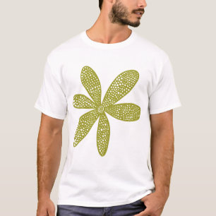 Camiseta Flor Bonito - Azeite