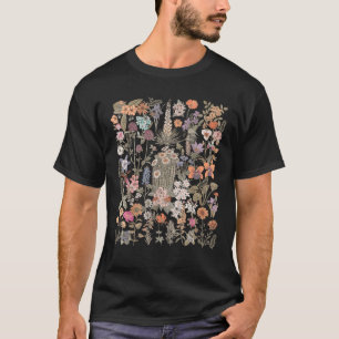 Camiseta Flor Botânica, Flor de Verão, Boho