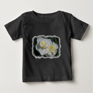 Camiseta Flor branca
