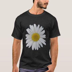 Camiseta Flor Branca Daisy Blooming Daisy Blooms Flores D