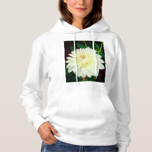 Camiseta Flor branca e rosa