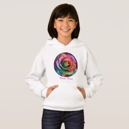 Camiseta Flor Celestial: Rosa de Alienígena