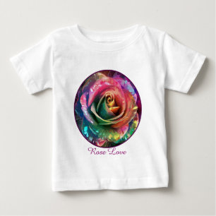 Camiseta Flor Celestial: Rosa de Alienígena