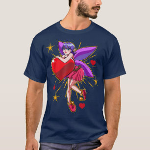 Camiseta Flor Clássica Da Flor Do Jardim Voador Do Lover