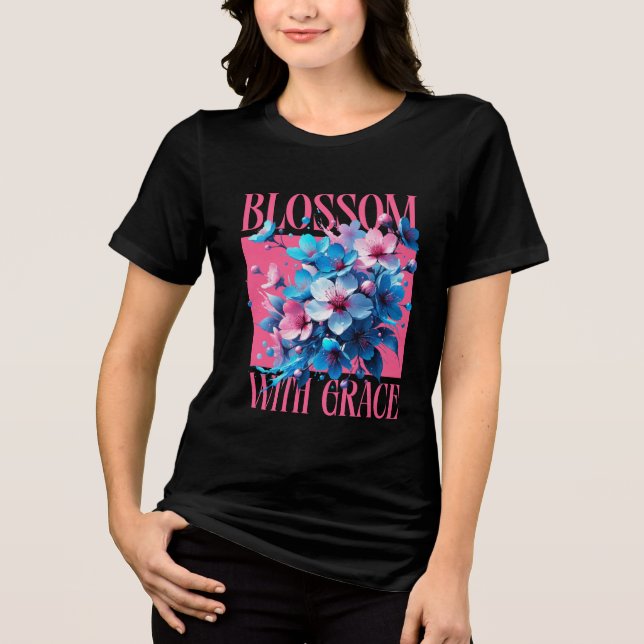 Camiseta Flor com graça (Frente)