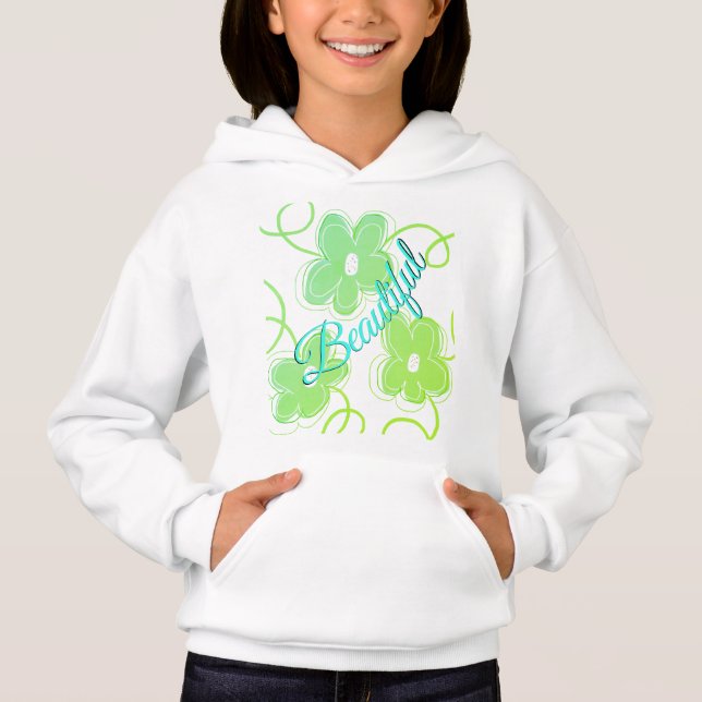 Camiseta Flor Com Tipografia (Frente)