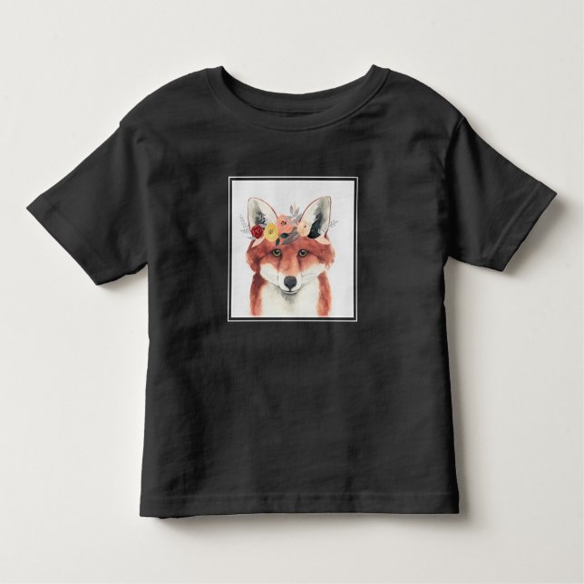 Camiseta Flor Coroa Florestal Fox (Frente)