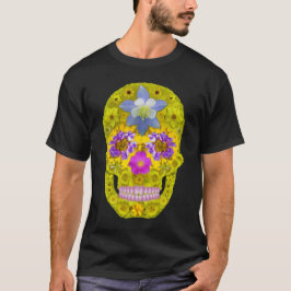 Camiseta Flor - Crânio 3