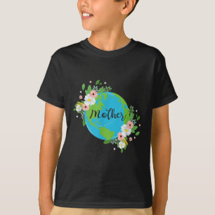 Camiseta Flor da Mãe Terra Proteção Ambiental Natur
