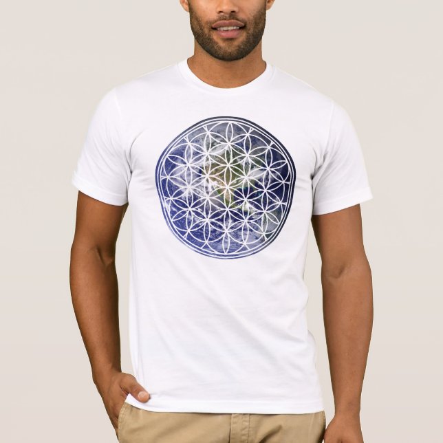 Camiseta flor da vida (Frente)