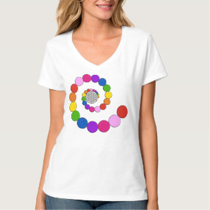 Camiseta Flor da Vida / Blume des Lebens - pontos espiritua