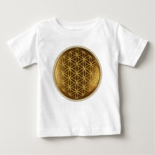 Camiseta FLOR DA VIDA - Medalha de Geometria Sagrada 1