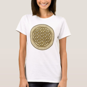 Camiseta FLOR DA VIDA - Símbolo Geometrie Sagrado Art 2