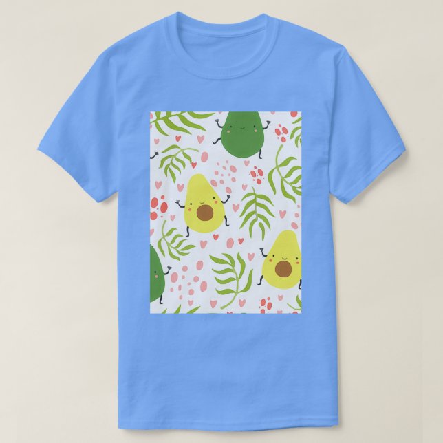 Camiseta Flor de abacates (Frente do Design)