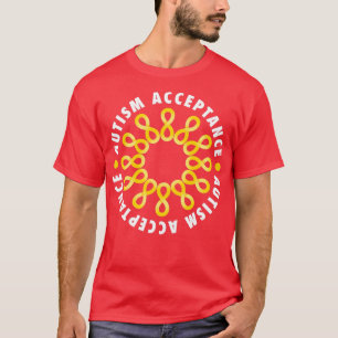 Camiseta Flor de Aceitação do Autismo