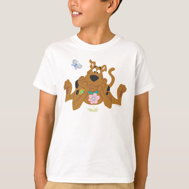 Camiseta Flor de Admissão Scooby-Doo (Frente)