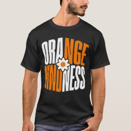 Camiseta Flor de Bondade Laranja