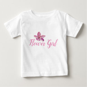 Camiseta Flor de Casamento Flor Flores Rosa Flores Rifle Te