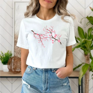 Camiseta flor de cereja