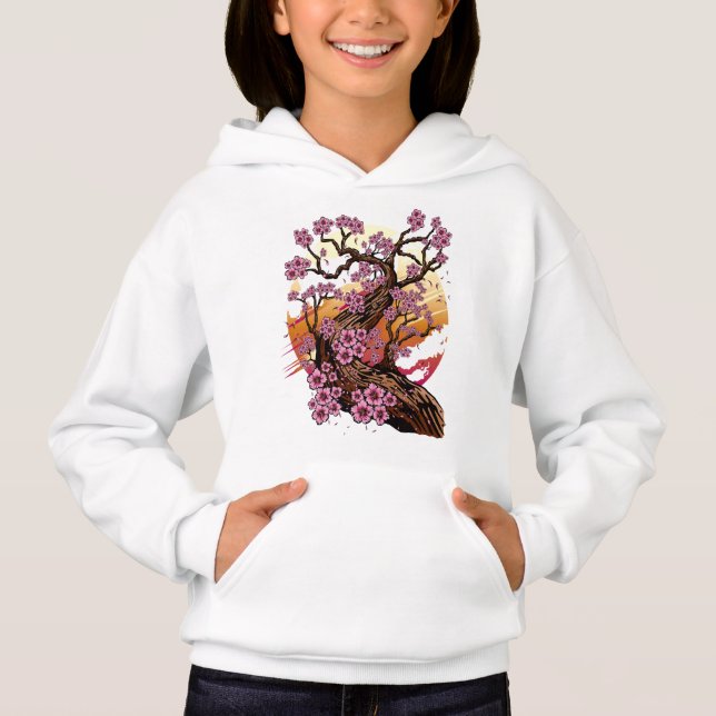 Camiseta Flor de Cereja Selvagem (Frente)