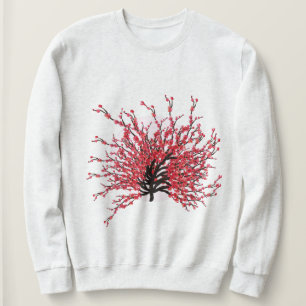 Camiseta Flor de Cerejeira Japonesa Sakura Anime Kawaii