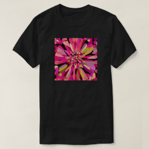 Camiseta Flor de Confetti Rosa